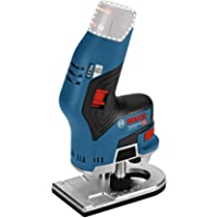 Bosch Professional GKF 12V-8 - Fresadora de cantos a batería (12 V- 13000 rpm- pinzas Ø 6 mm - 8 mm- sin batería- en…